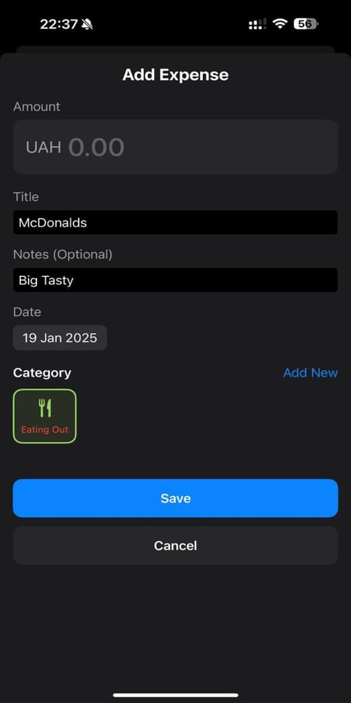 Fundeer app - feature 2